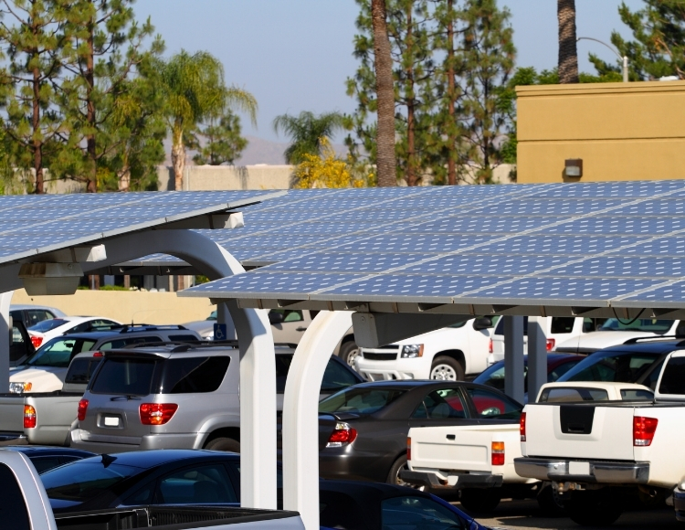 Otopark İçin Güneş Enerji Sistemleri Ve Şarj İstasyonları